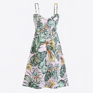 J. Crew Tropical Cami Dress Size XS 0 2